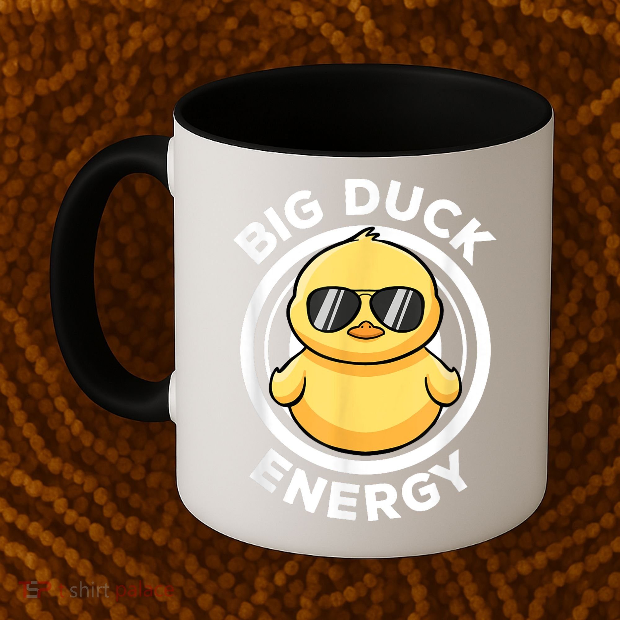 Big Duck Energy Duckie I Love Ducks Lovers Funny Rubber Duck Coffee Mug