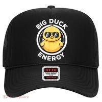 Big Duck Energy Duckie I Love Ducks Lovers Funny Rubber Duck Hat thumb 0