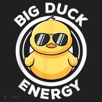 Big Duck Energy Duckie I Love Ducks Lovers Funny Rubber Duck Golf Towel thumb 3