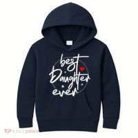 Best Daughter Ever - Daughter Kids Hoodie thumb 0