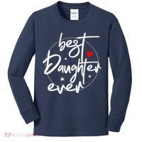 Best Daughter Ever - Daughter Kids Long Sleeve Shirt thumb 0