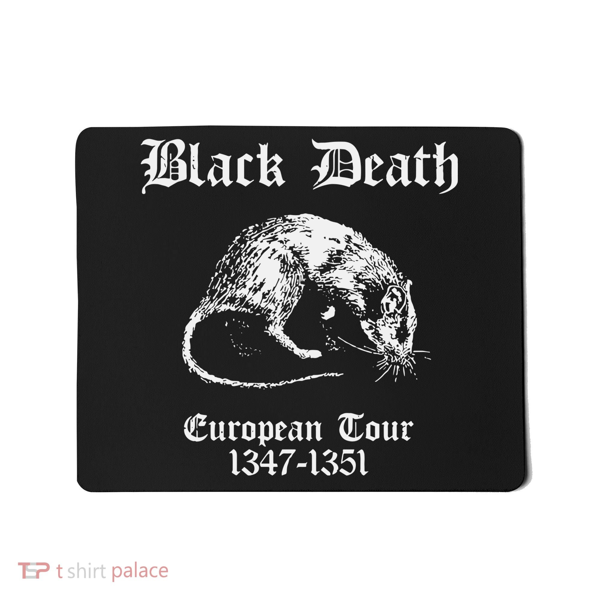 Black Death European 1347 1351 Apparel Mousepad