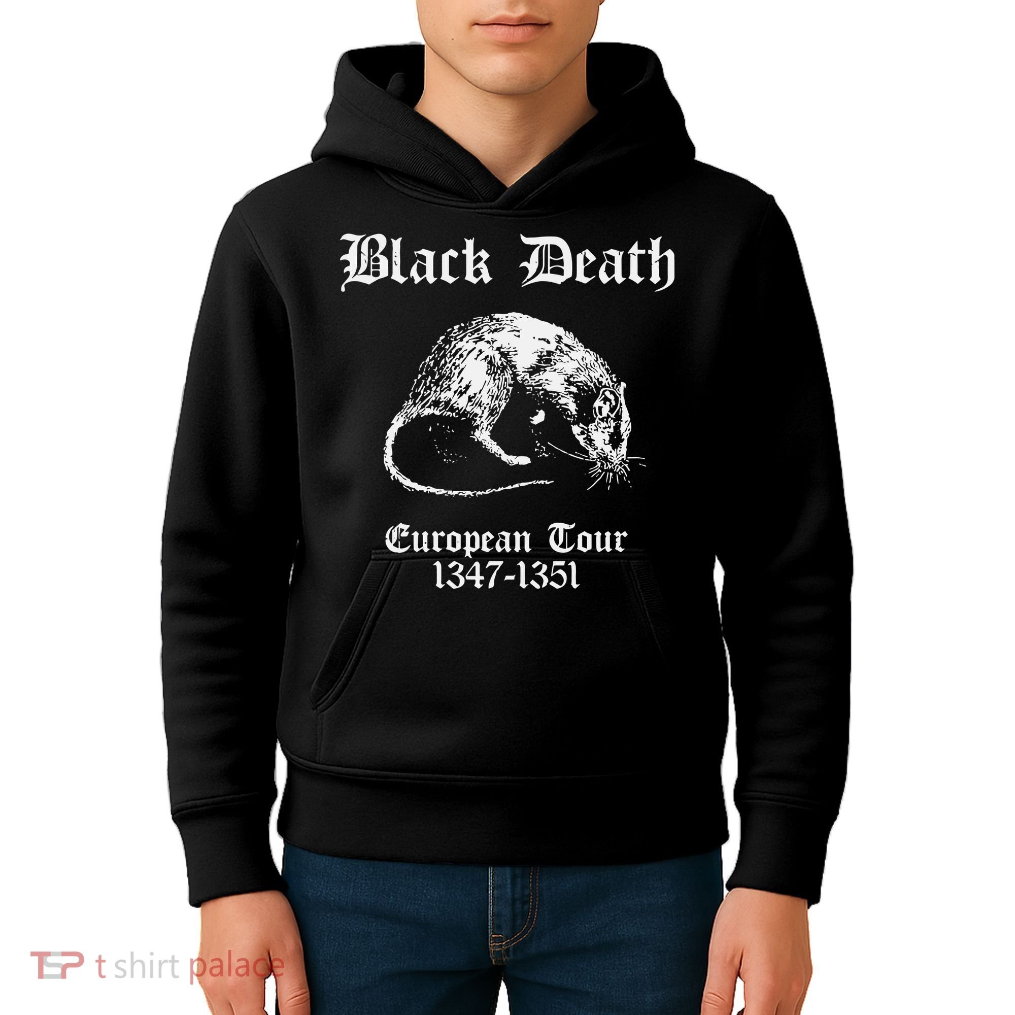 Black Death European 1347 1351 Apparel Kids Hoodie