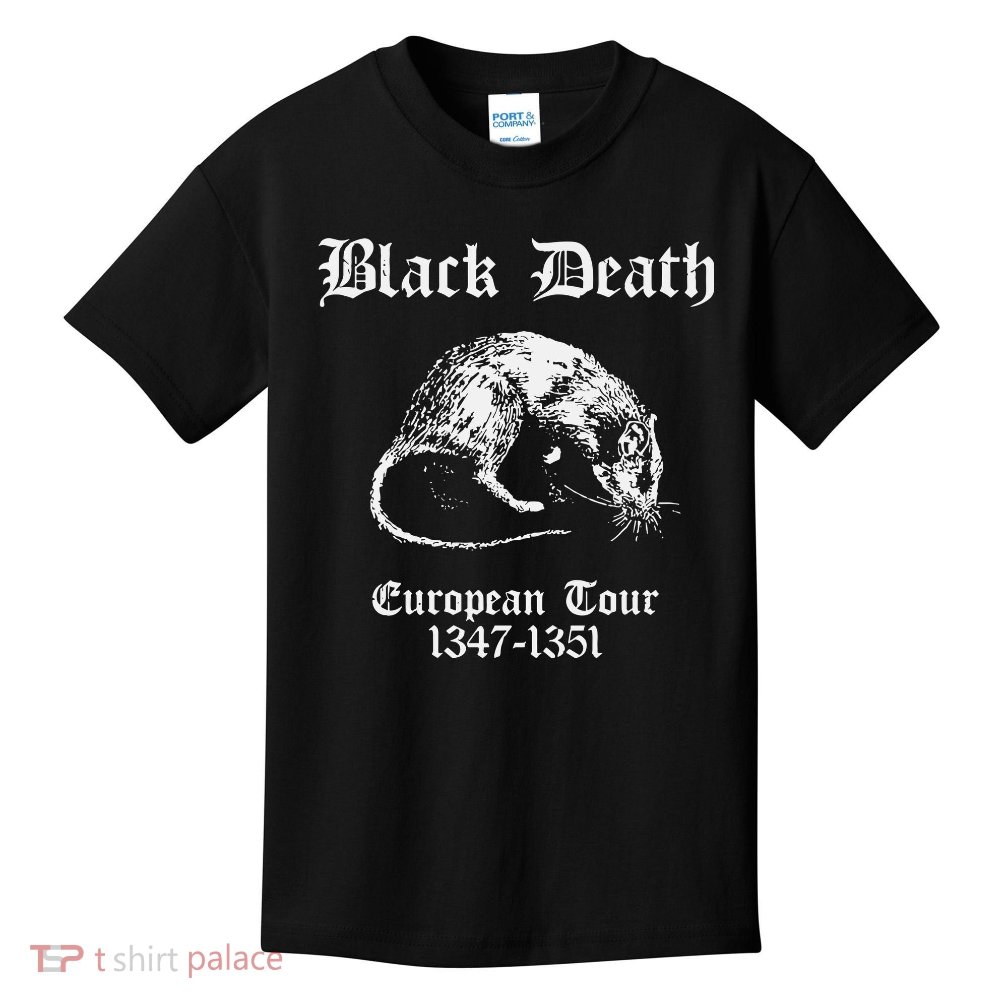 Black Death European 1347 1351 Apparel Kids T-Shirt