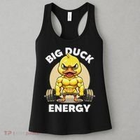 Big Duck Energy Duck Lovers Funny Gym Weightlifting Duck Women's Tank Top thumb 3