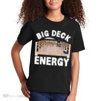 Big Deck Energy | Funny Back Yard Deck Owner & Carpentry Pun Kids T-Shirt thumb 2
