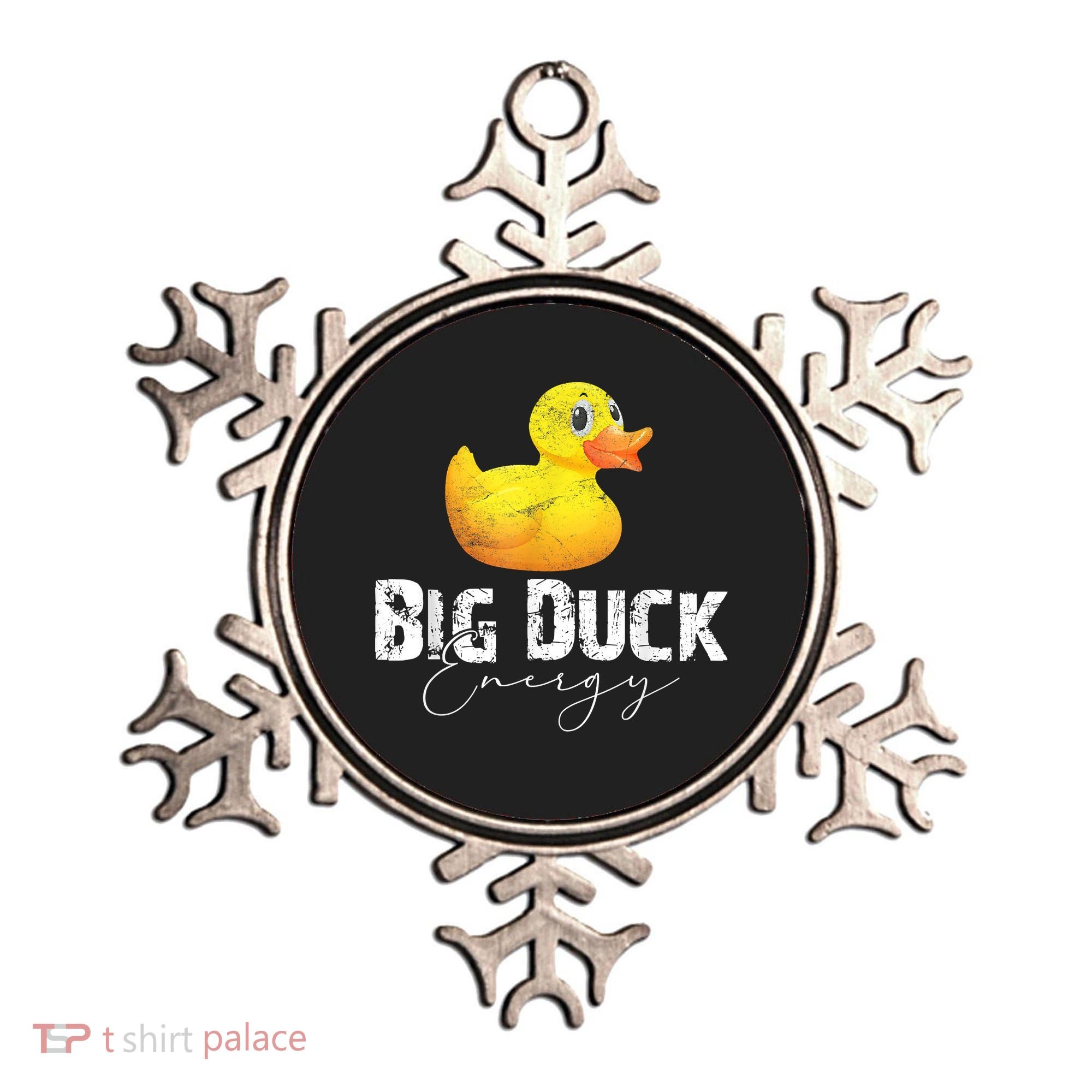 Big Duck Energy Yellow Rubber Duck Lover Ornament