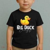 Big Duck Energy Yellow Rubber Duck Lover Toddler T-Shirt thumb 2