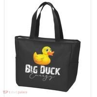 Big Duck Energy Yellow Rubber Duck Lover Tote Bag thumb 3