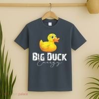 Big Duck Energy Yellow Rubber Duck Lover T-Shirt thumb 2