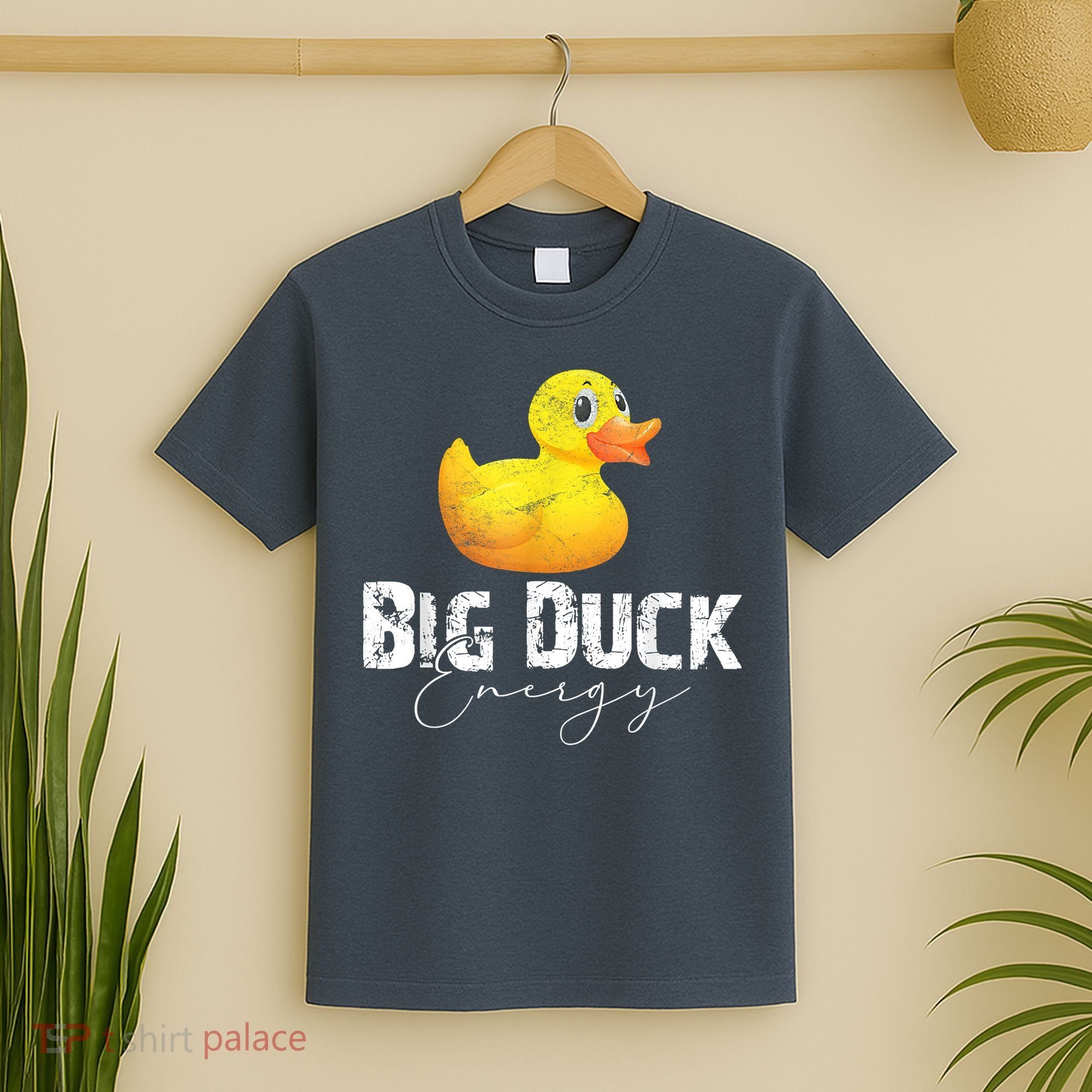 Big Duck Energy Yellow Rubber Duck Lover T-Shirt