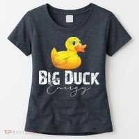 Big Duck Energy Yellow Rubber Duck Lover Women's T-Shirt thumb 0
