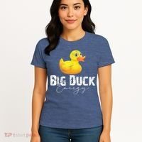 Big Duck Energy Yellow Rubber Duck Lover Women's T-Shirt thumb 4