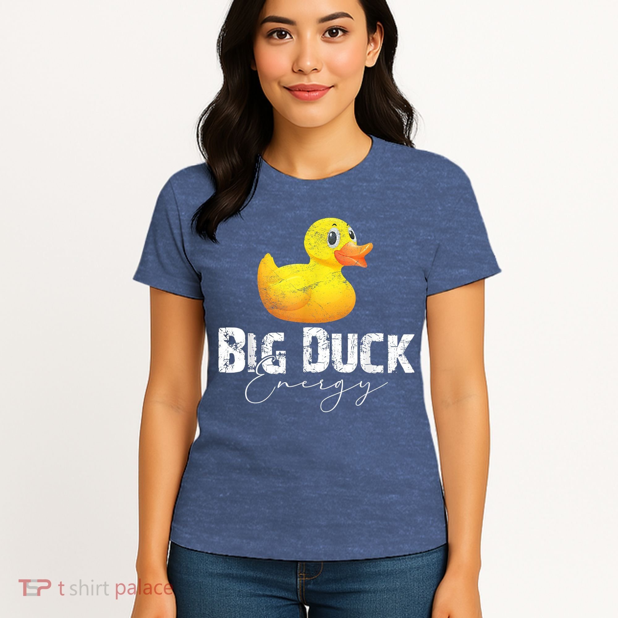 Big Duck Energy Yellow Rubber Duck Lover Women's T-Shirt