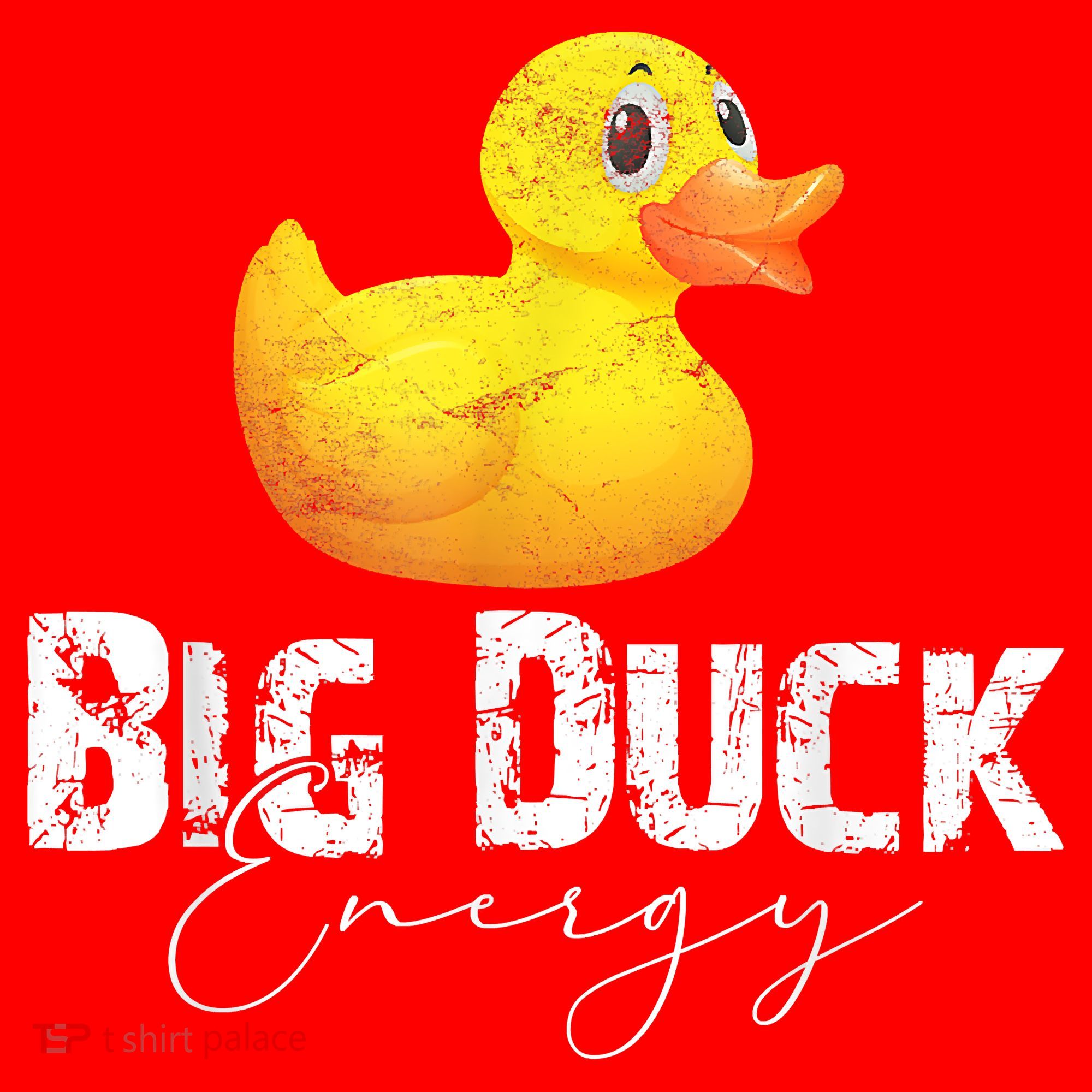 Big Duck Energy Yellow Rubber Duck Lover Santa Hat