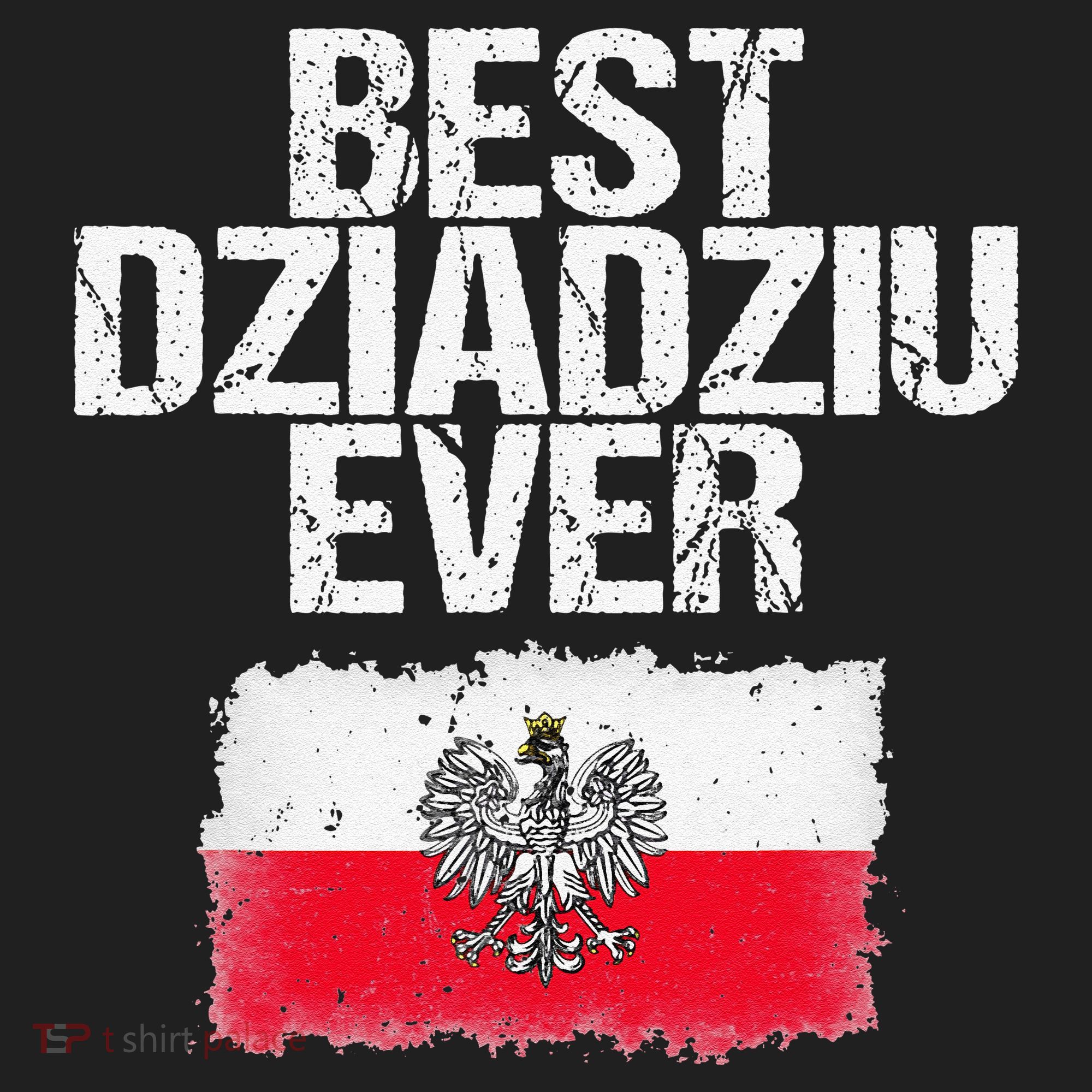 Best Dziadziu Ever Fathers Day Polish Grandpa Gift Golf Towel