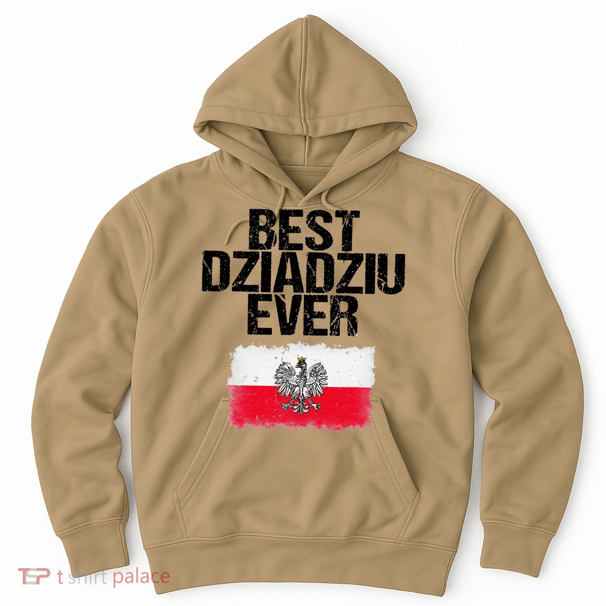 Best Dziadziu Ever Fathers Day Polish Grandpa Gift Hoodie