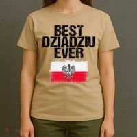 Best Dziadziu Ever Fathers Day Polish Grandpa Gift T-Shirt thumb 4