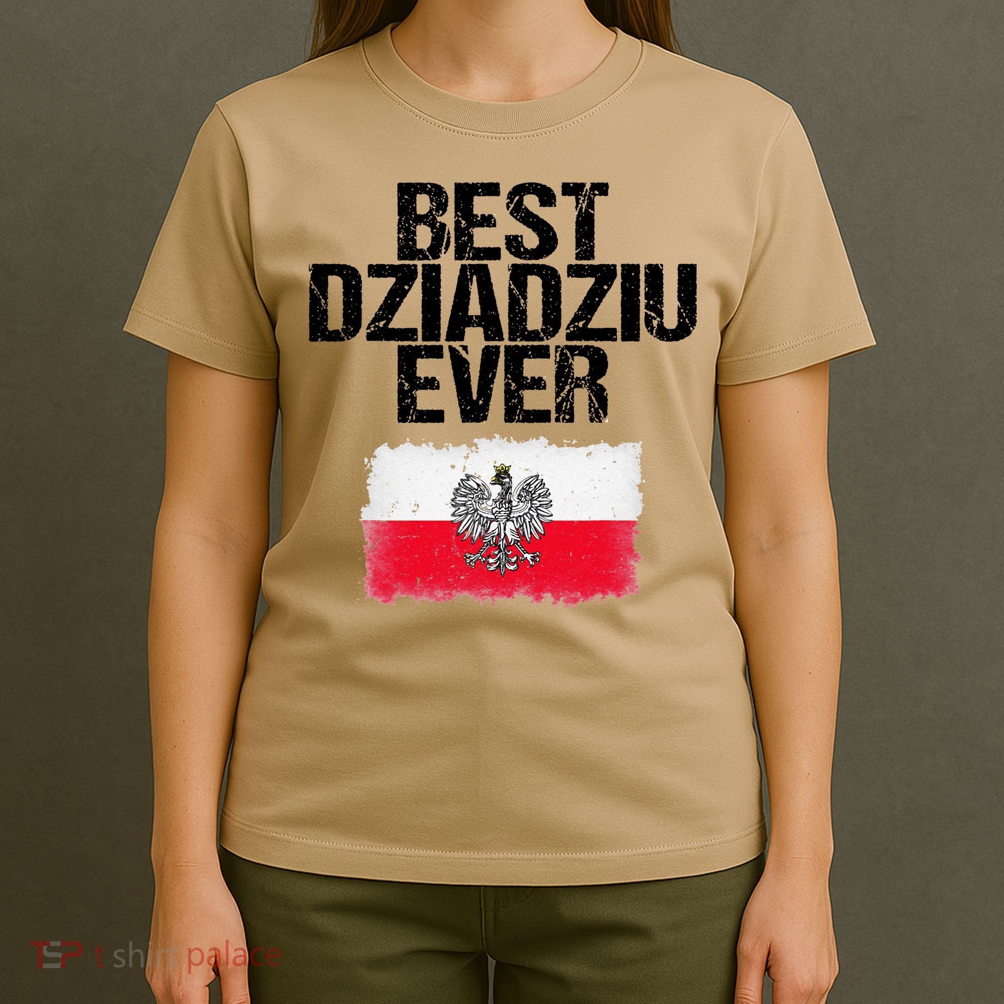 Best Dziadziu Ever Fathers Day Polish Grandpa Gift T-Shirt