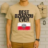 Best Dziadziu Ever Fathers Day Polish Grandpa Gift T-Shirt thumb 6