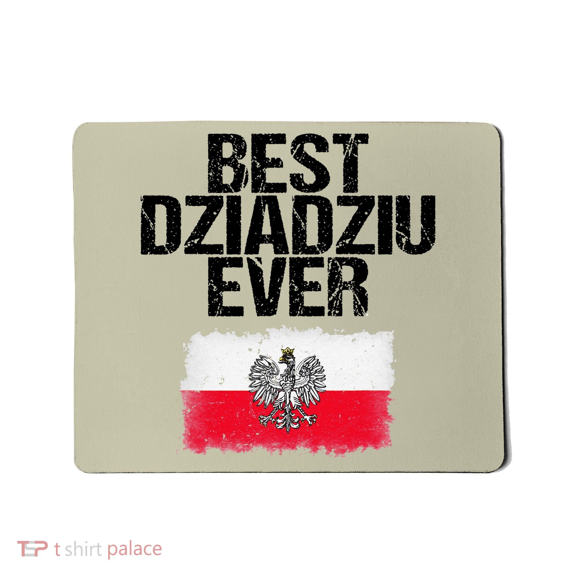 Best Dziadziu Ever Fathers Day Polish Grandpa Gift Mousepad