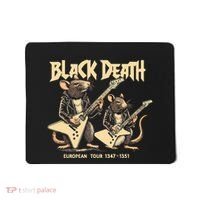 Black Death European Ren Faire Medieval History Goth Mousepad thumb 0