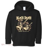 Black Death European Ren Faire Medieval History Goth Toddler Hoodie thumb 0