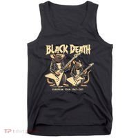 Black Death European Ren Faire Medieval History Goth Tank Top thumb 0