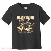 Black Death European Ren Faire Medieval History Goth Toddler T-Shirt thumb 0
