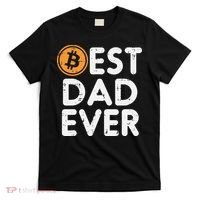 Best Dad Ever Bitcoin Crypto Cryptocurrency Daddy Papa T-Shirt thumb 0
