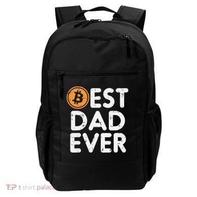 Best Dad Ever Bitcoin Crypto Cryptocurrency Daddy Papa Backpack