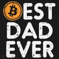 Best Dad Ever Bitcoin Crypto Cryptocurrency Daddy Papa Pajama Set thumb 2