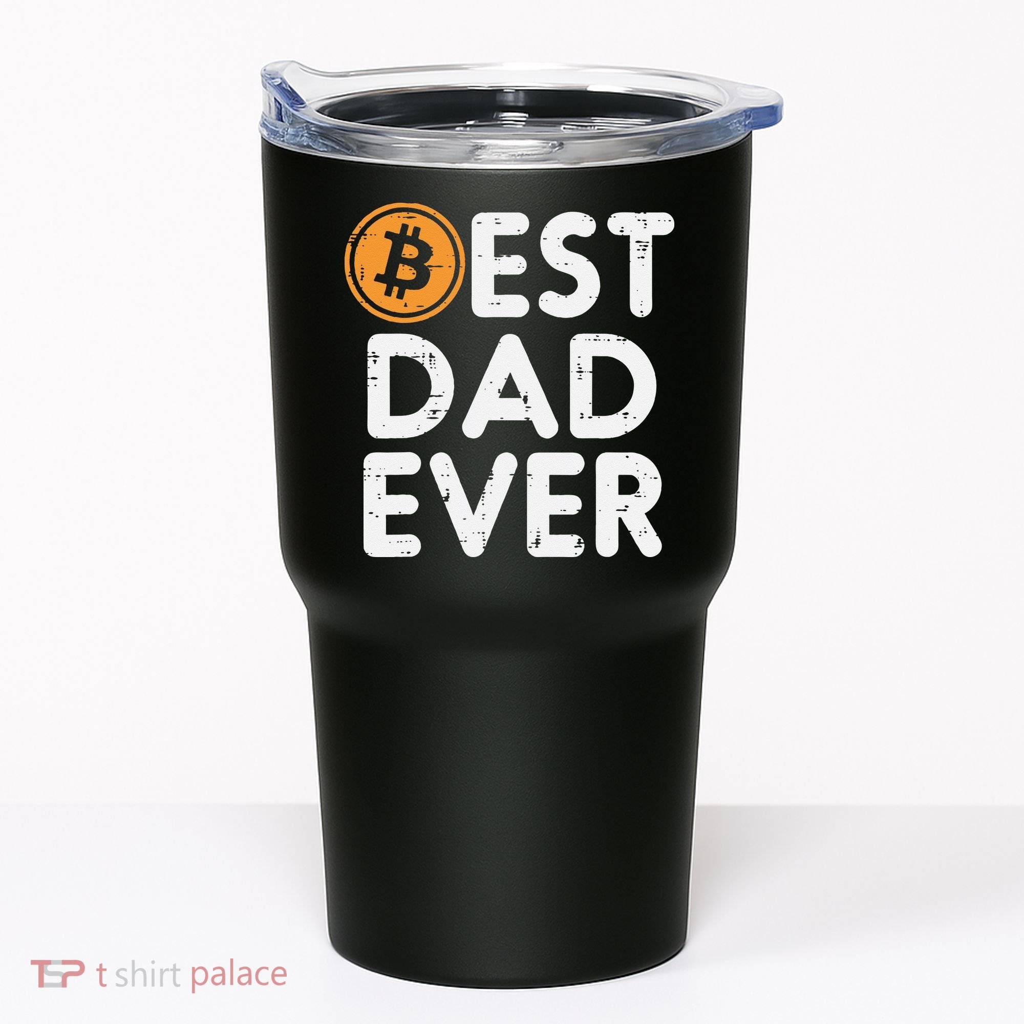 Best Dad Ever Bitcoin Crypto Cryptocurrency Daddy Papa Tumbler