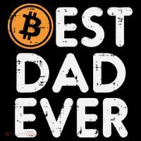 Best Dad Ever Bitcoin Crypto Cryptocurrency Daddy Papa Tank Top thumb 6