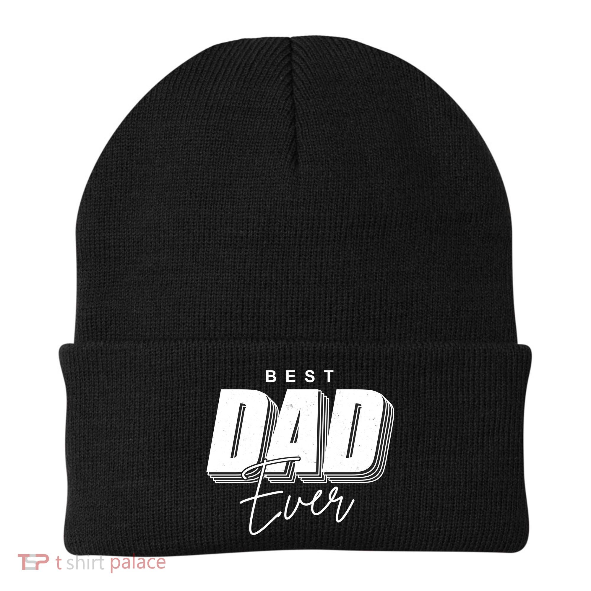 Best Dad Ever Retro Gift Beanie
