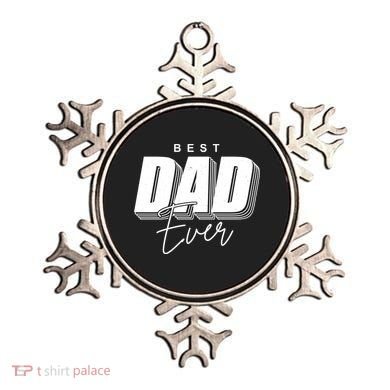 Best Dad Ever Retro Gift Ornament