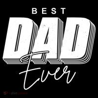 Best Dad Ever Retro Gift Ornament thumb 1