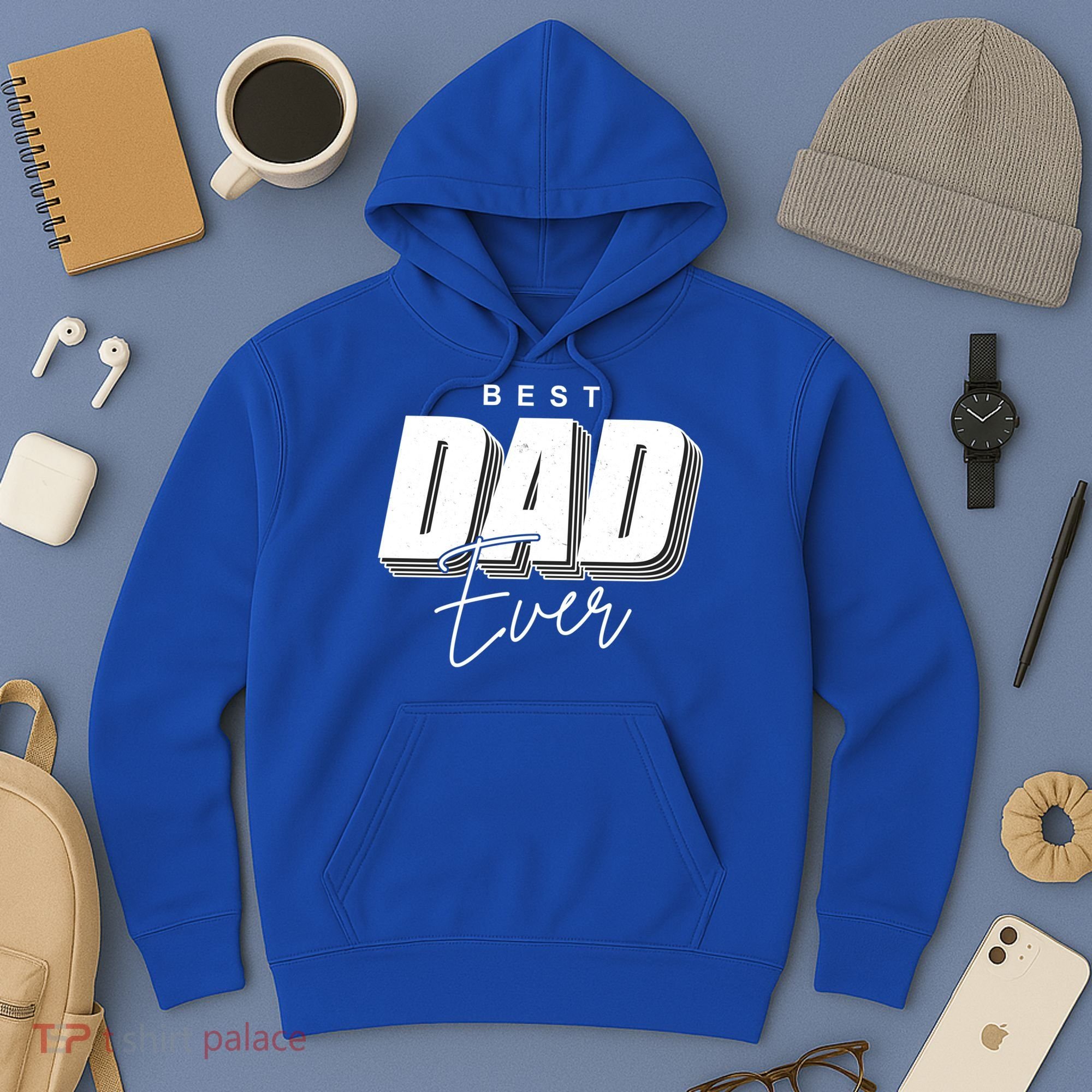Best Dad Ever Retro Gift Hoodie