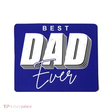 Best Dad Ever Retro Gift Mousepad