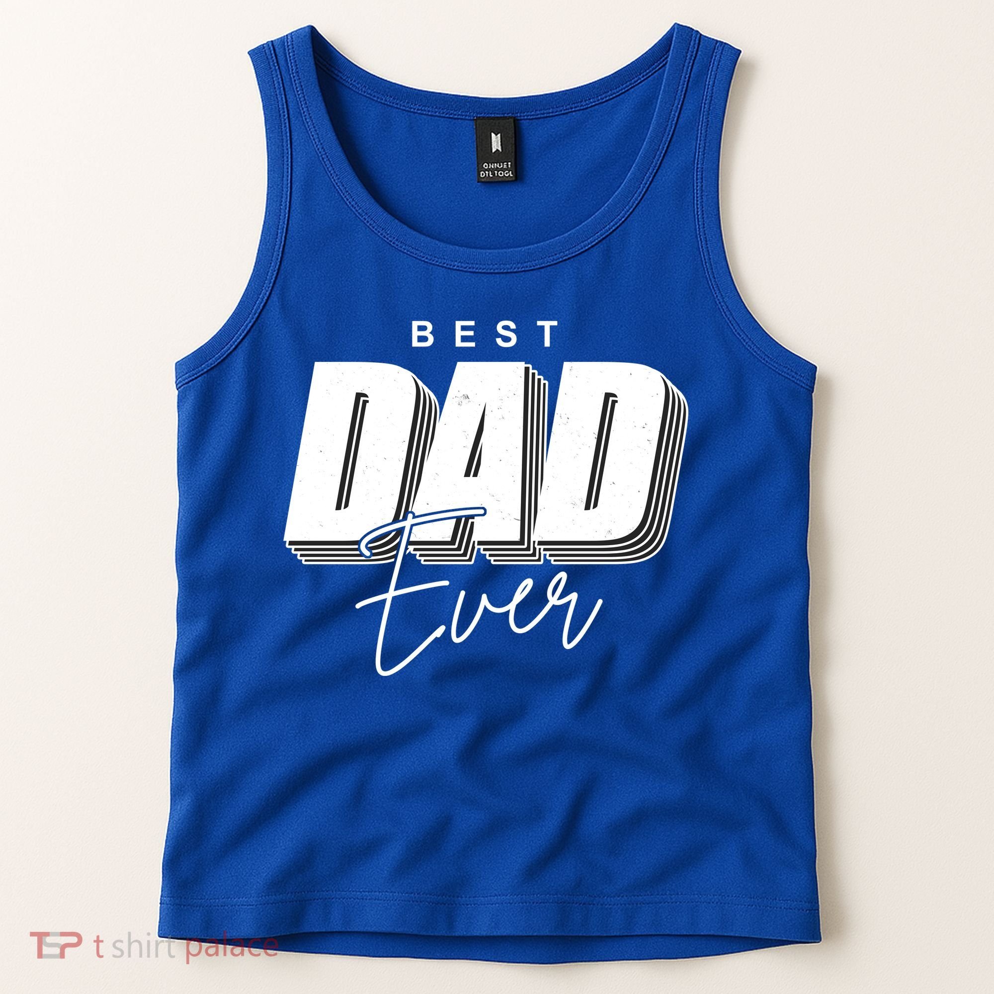 Best Dad Ever Retro Gift Tank Top