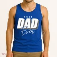 Best Dad Ever Retro Gift Tank Top thumb 3