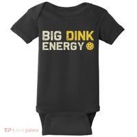 Big Dink Energy Pickleball Funny Dinking Pickle Ball Lover Baby Bodysuit thumb 0