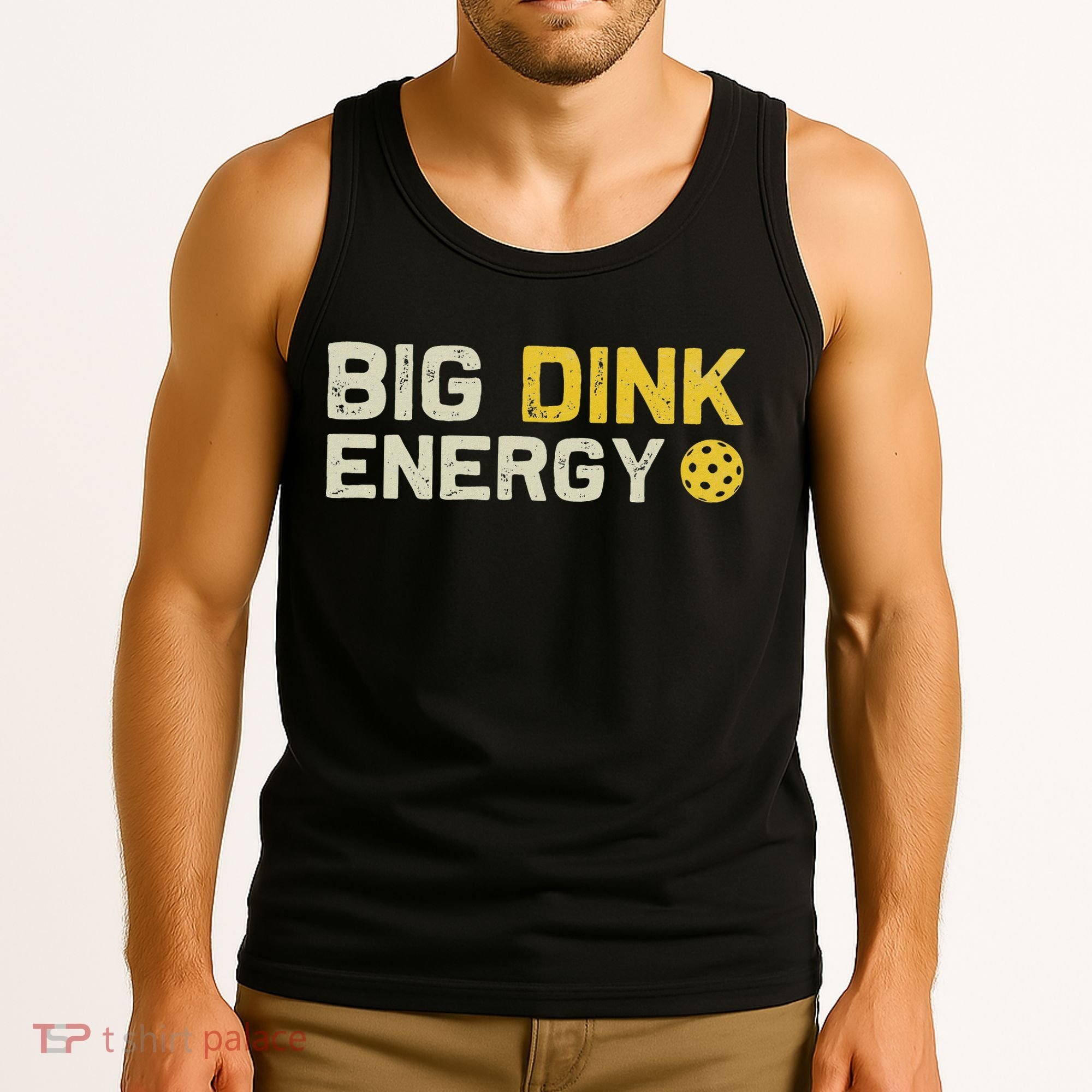 Big Dink Energy Pickleball Funny Dinking Pickle Ball Lover Tank Top