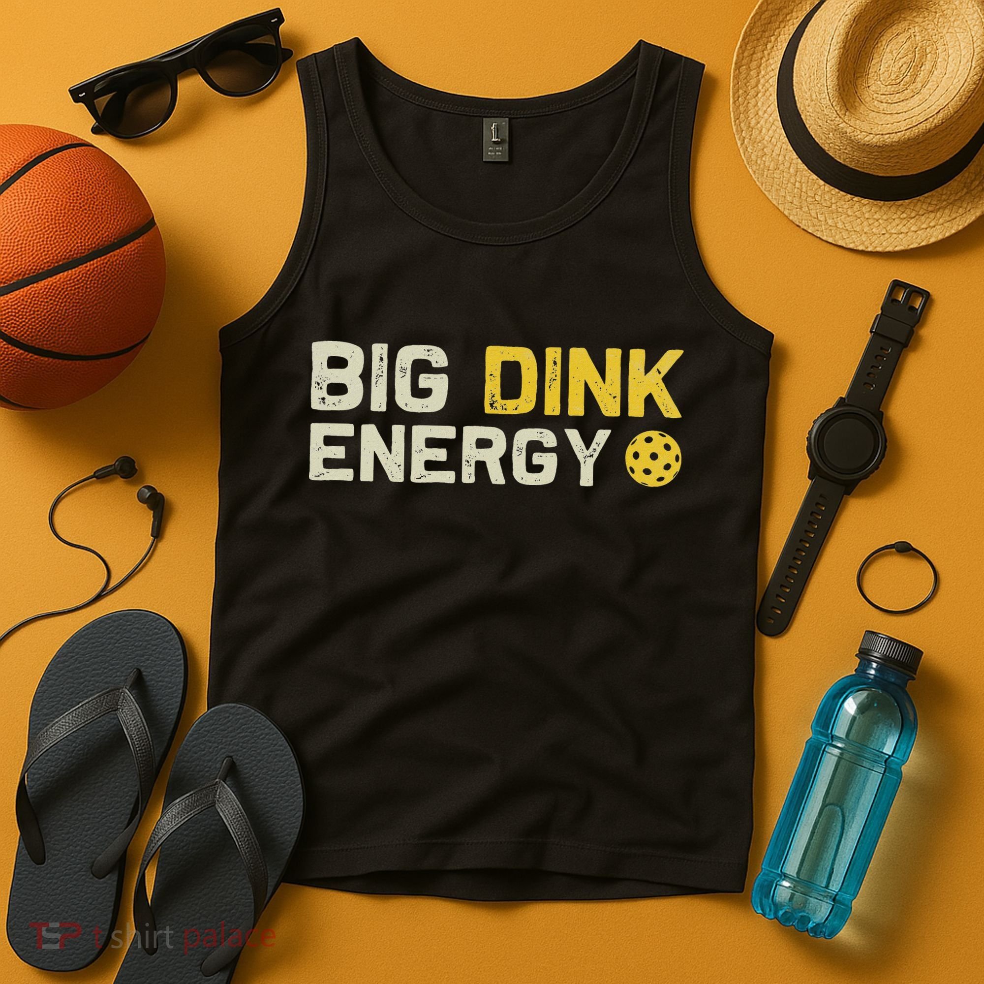 Big Dink Energy Pickleball Funny Dinking Pickle Ball Lover Tank Top