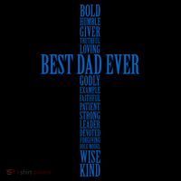 Best Dad Ever Positve Words Cross Coffee Mug thumb 5
