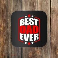 Best Dad Ever Father's Day Gift Coaster thumb 0