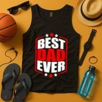 Best Dad Ever Father's Day Gift Tank Top thumb 4