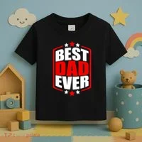 Best Dad Ever Father's Day Gift Toddler T-Shirt thumb 3