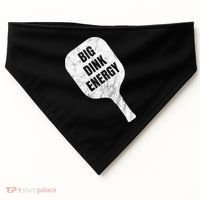 Big Dink Energy Funny Pickleball Sport USA-Made Doggie Bandana thumb 0