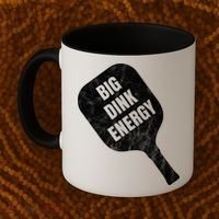 Big Dink Energy Funny Pickleball Sport Coffee Mug thumb 2